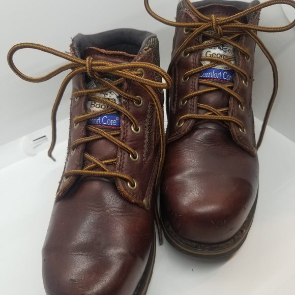 Georgia Boot, Leather, Steel-Toe, Lace-Up Women's Sz. 7M Work Boot - Picture 1 of 12